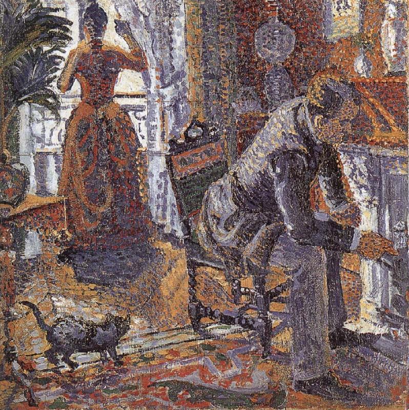 Paul Signac Study of Sunday